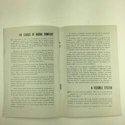 HT 56084, Pamphlet - 'Why Does White Australia Matter?', Victorian Association for Immigration Reform, Melbourne, circa 1968 (MIGRATION), Document, Registered