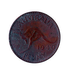 Coin - Penny, Australia, 1940