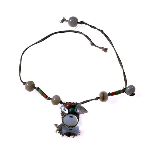 Necklace - Beads and Weaving