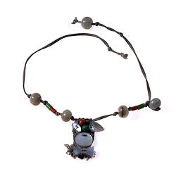 Necklace - Prue Acton, Beads & Weaving, 1980s