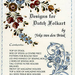 Reference Sheets - Hindeloopen Folk Art