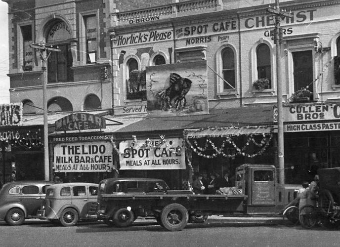 Photograph - Street Scene, Ballarat, 1939