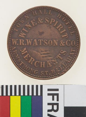 W.R. Watson & Co. Token Penny
