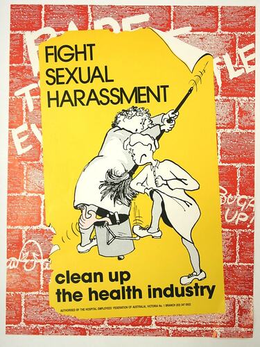 Poster -  "Fight Sexual Harassment"