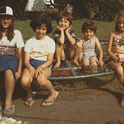 Digital Photograph - Family Camping at Portarlington, 1979