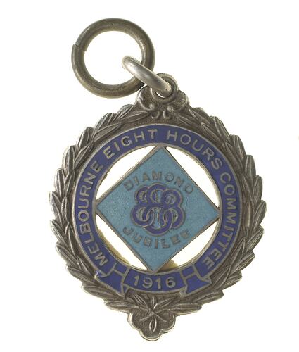 Badge - Melbourne Eight Hours Committee