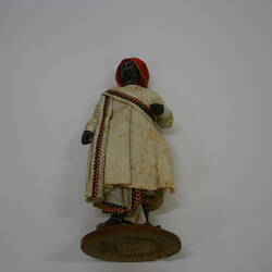 Indian Figure - Hindu Merchant, Clay, circa 1880