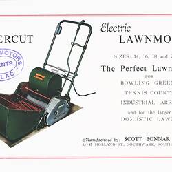 Scott Bonnar Supercut Electric Mower