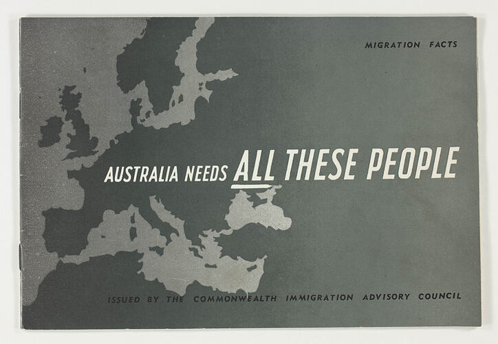 Booklet - Australia Needs All These People
