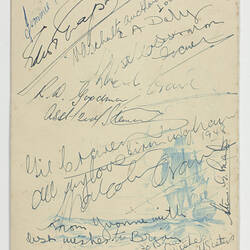Menu - TSS Moreton Bay, 9th Dec 1948
