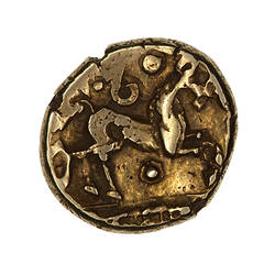 Coin - Stater, Catuvellauni, Ancient Britain, 40-20 BC (Reverse)