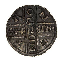 Coin - Penny, Aethelberht, Wessex, England, circa 862 AD (Reverse)