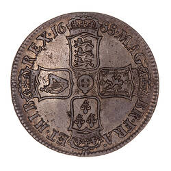 Coin - Crown, James II, Great Britain, 1688 (Reverse)