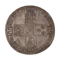 Coin - Halfcrown, George II, Great Britain, 1746 LIMA (Reverse)