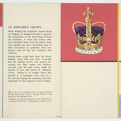 Menu - RMS Otranto, Orient Line, Dinner, St Edward's Crown, 15 Jun 1954