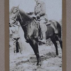 Photograph - Bancourt, France, Sergeant Major G.P. Mulcahy, World War I, Jun 1917