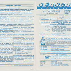 Newsletter - Seascape, 11/03/1977