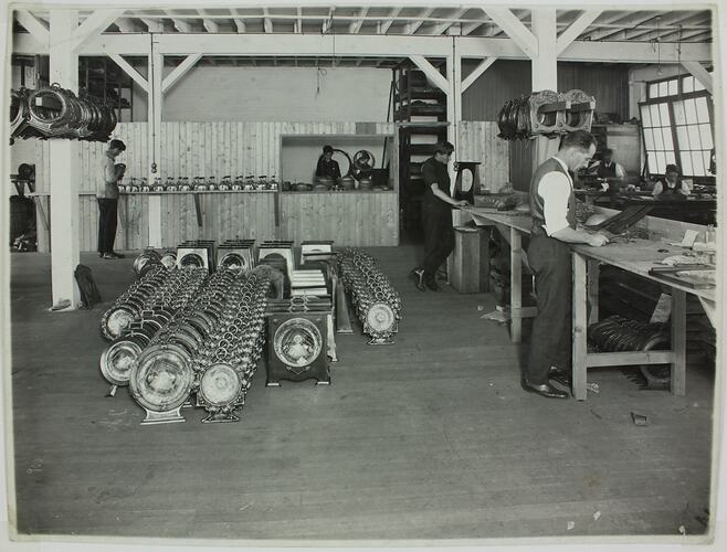Photograph - Hecla Electrics Pty Ltd, Factory Workers Assembling Heaters, circa 1925