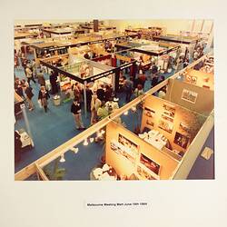Photograph - Melbourne Meeting Mart, Centennial Hall, Royal Exhibition Building, Melbourne, 19 Jun 1984