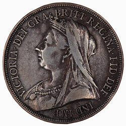 Coin - Crown, Queen Victoria, Great Britain, 1896 (Obverse)