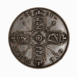 Coin - Florin (2 Shillings), George V, Great Britain, 1922 (Reverse)