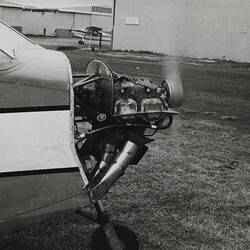 Photograph - A-65 Continental Engine, Millicer Air Tourer Prototype, Moorabbin Airport, 1959