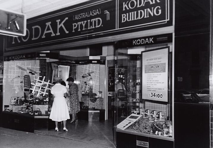 Photograph - Kodak, Shop Exterior