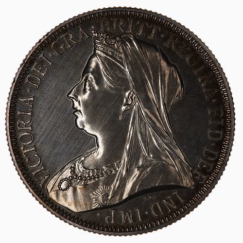 Proof Coin - Florin, Queen Victoria, Great Britain, 1893
