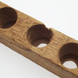 Chuck Holder - Adolph Bruhn & Son, Wooden, 1973