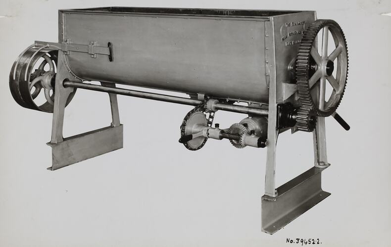 Photograph - Schumacher Mill Furnishing Works, Mixing Equipment, Port Melbourne, Victoria, circa 1940s