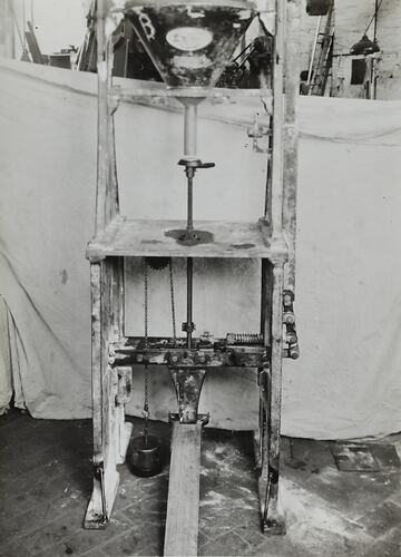 Photograph - Schumacher Mill Furnishing Works, Machine, Port Melbourne, Victoria, circa 1940s