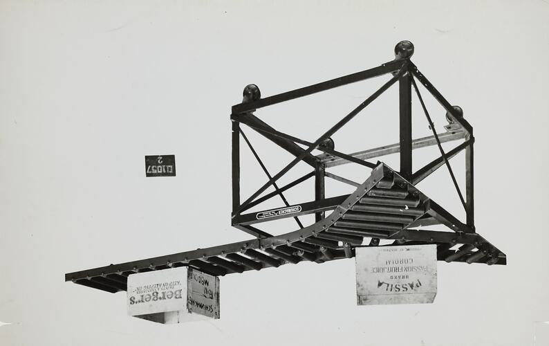 Photograph - Schumacher Mill Furnishing Works, Conveyors, Port Melbourne, Victoria, circa 1940s