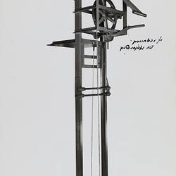 Photograph - Schumacher Mill Furnishing Works, 'Vertical Stacking & Lowering Elevator', Port Melbourne, Victoria, circa 1940s