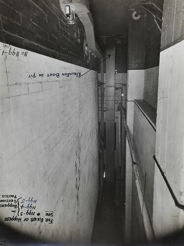 Photograph - Schumacher Mill Furnishing Works, 'Coal Storage Bunker', Port Melbourne, Victoria, 1941