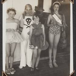 Photograph - Children's Fancy Dress Party, Palmer Family Migrant Voyage, RMS Orion, Indian Ocean, Mar 1947