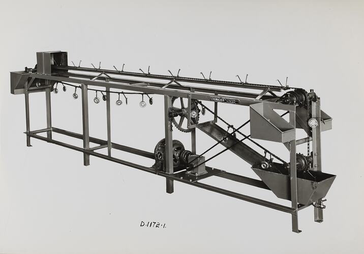 Photograph - Schumacher Mill Furnishing Works, Conveyor, Port Melbourne, Victoria, circa 1940s