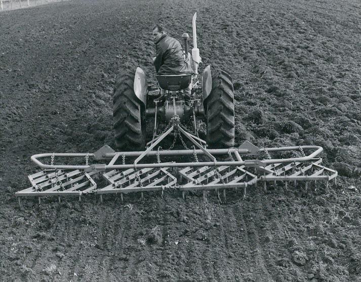 Photograph Massey Ferguson, Spike Tooth Harrow, circa 1960