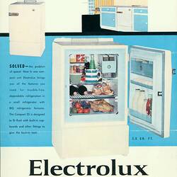 Publicity Leaflet & Letter - Electrolux 'Compact 25', Domestic Refrigerators, circa 1962