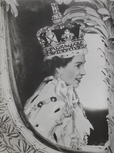 Photograph - H. V. McKay Massey Harris, Portrait of Queen Elizabeth II, London, England, 1953