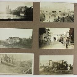 Photograph - Cologne Bridge, Driver Cyril Rose, World War I, 1916-1919