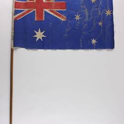 Flag - Australian, Queen Elizabeth II & Prince Philip Royal Visit, 1954