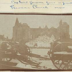 Photograph - Captured German Guns, Somme, France, Sergeant John Lord, World War I, 1917
