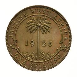 Proof Coin - 1 Shilling, British West Africa, 1925