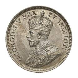 Coin - 25 Cents, British East Africa, 1912