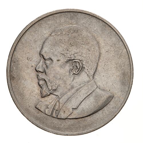 Coin - 1 Shilling, Kenya, 1968