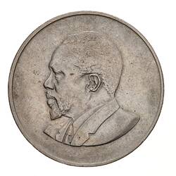 Coin - 1 Shilling, Kenya, 1968