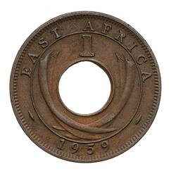 Coin - 1 Cent, British East Africa, 1959