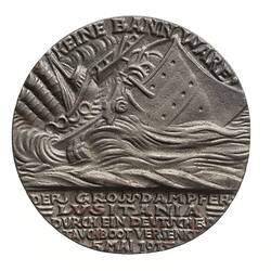 Medal - Sinking of SS Lusitania, Germany, 1915