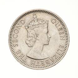 Coin - 6 Pence, Fiji, 1958
