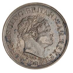 Coin - 1 Ackey, Gold Coast, 1818